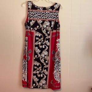 Multicolored dress XL